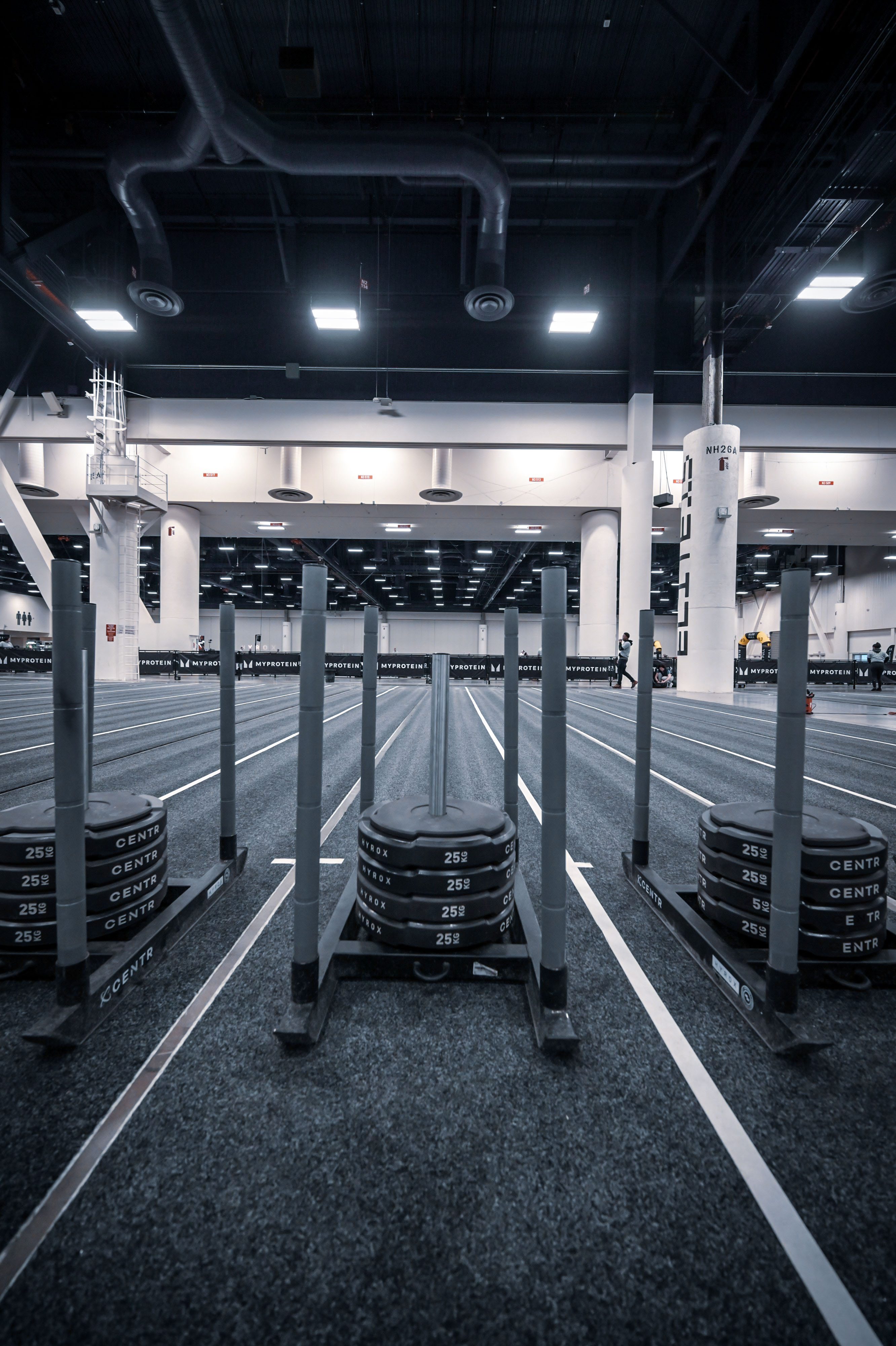 HYROX sled push station