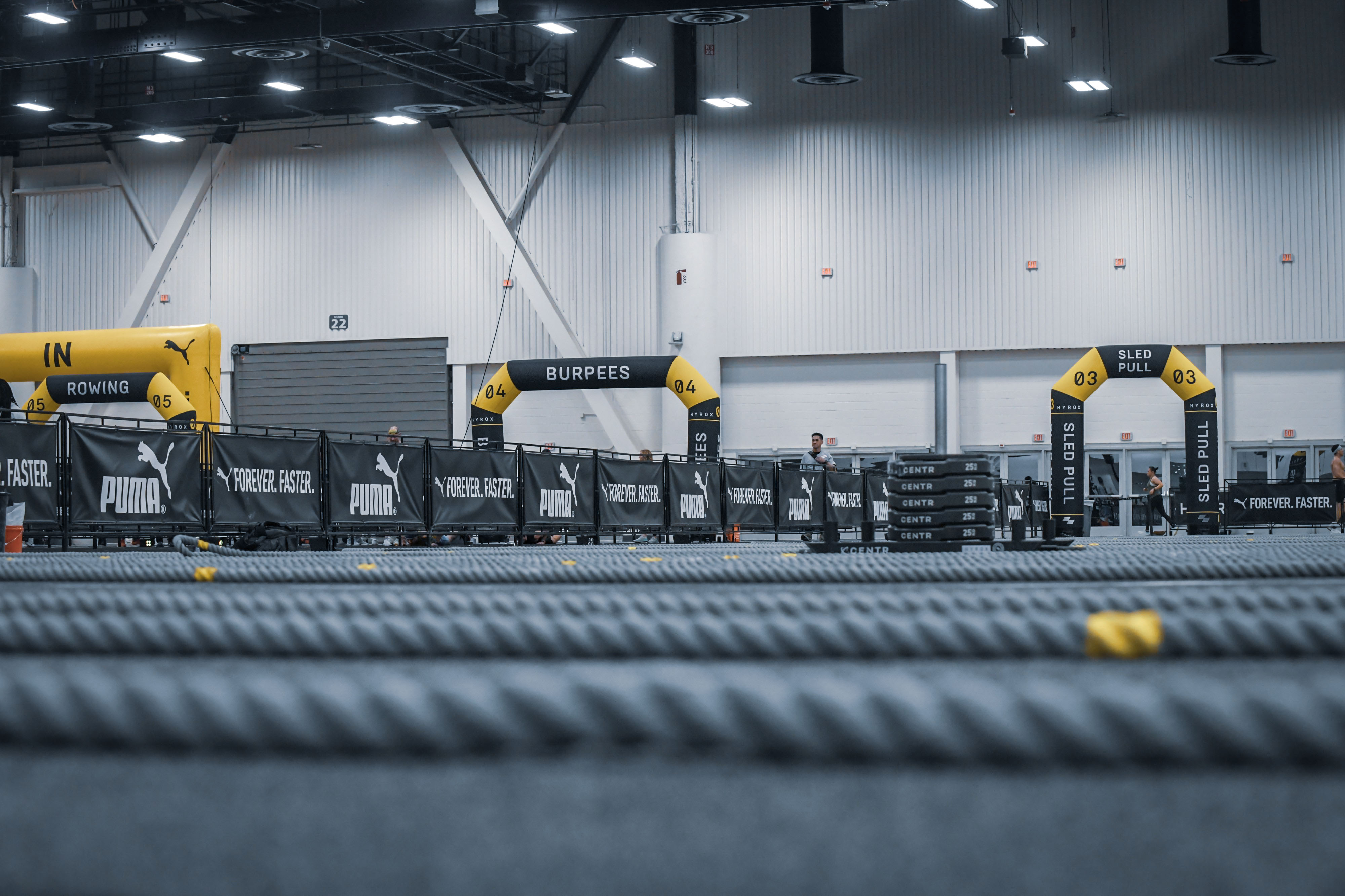 HYROX workout stations